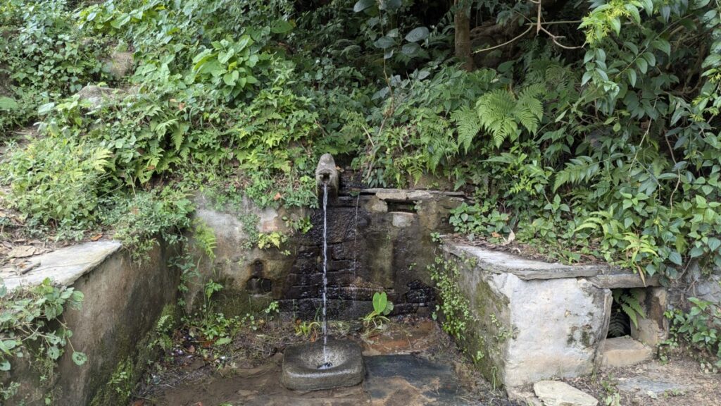 Forgotten spring sources become lifelines in times of disaster