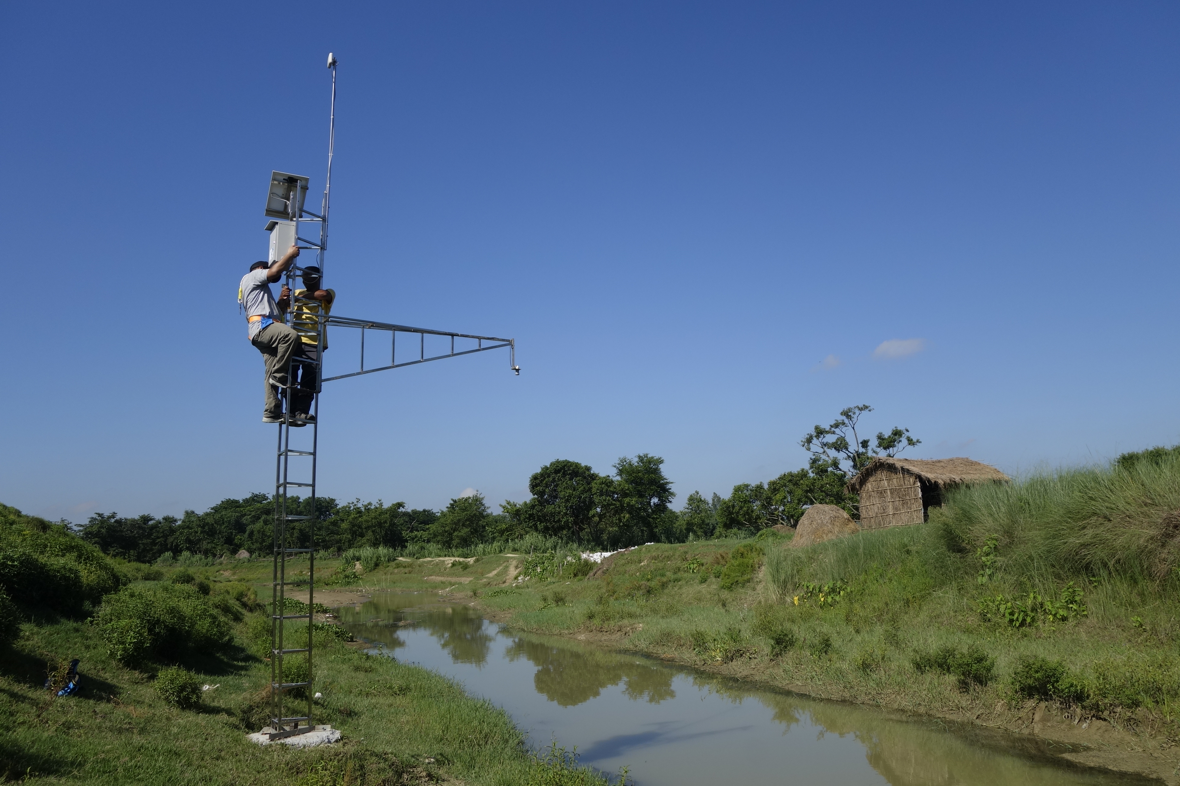 In southern Nepal, 13 municipalities unite to fund Community-Based Flood Early Warning System